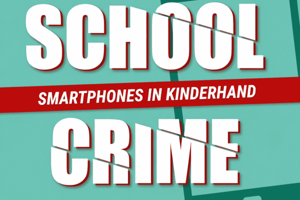 Schulverbrechen durch Smartphones in Kinderhand, Thema des Podcasts.